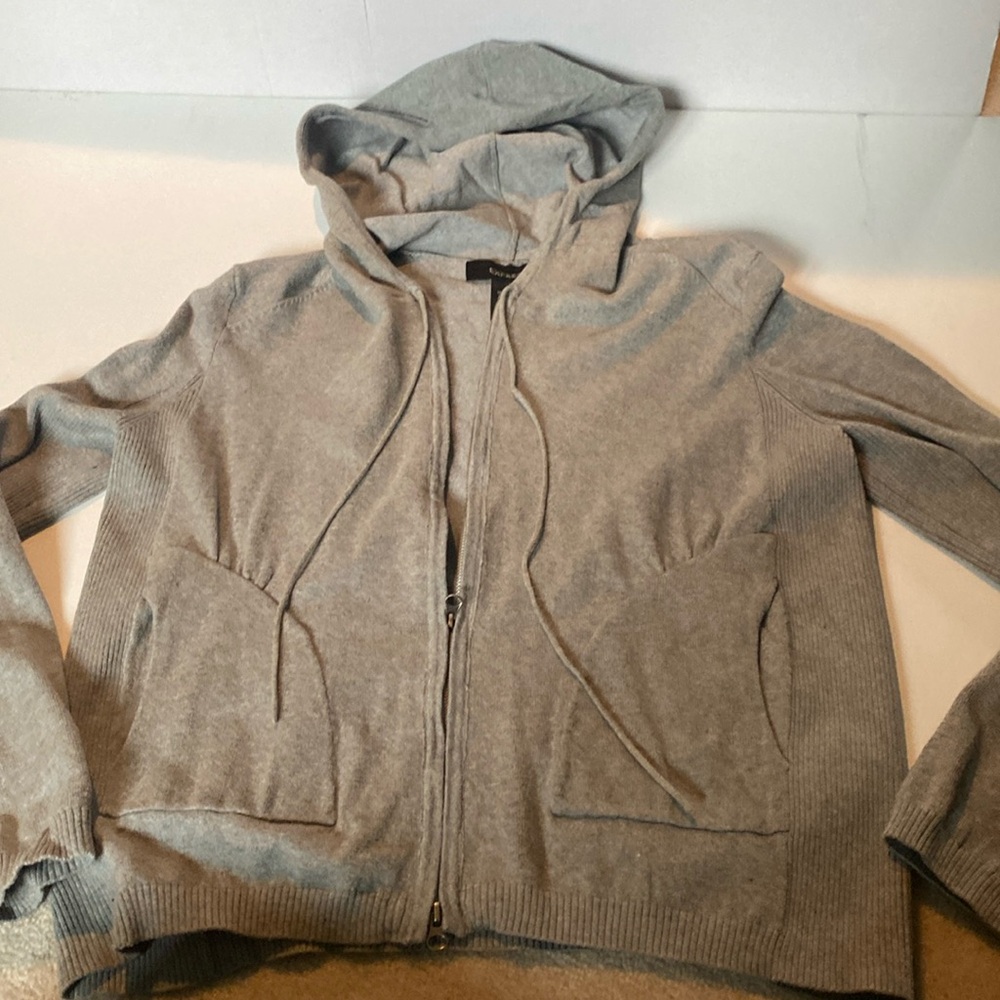 Vintage Express Gray Hoodie